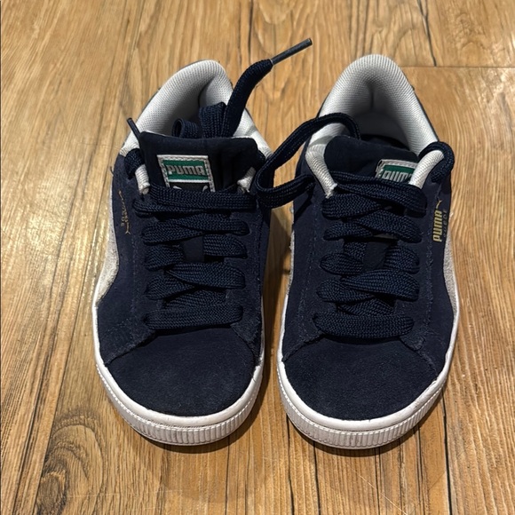 Puma Kids Dark Blue Sneakers - Picture 1 of 4